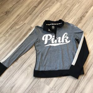 Victoria’s Secret Pink quarter zip sweater